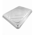 thumbnail image 1 of ProPac & Seal Half 1/2 Size Sheet Cake Aluminum Foil Pan w/Clear Dome Lid 17.1" L x 12.3" W x 1.25" D PACK OF (25), 1 of 6