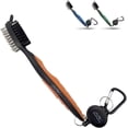thumbnail image 1 of ProPlay Golf Club Cleaning Brush and Groove Cleaner Retractable Durable Lightweight Golf Accessory Orange  1-Count, 1 of 7