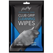 ProPlay Golf Club Grip Cleaning Wipes White Disposable, 1 Pack of 20 Count