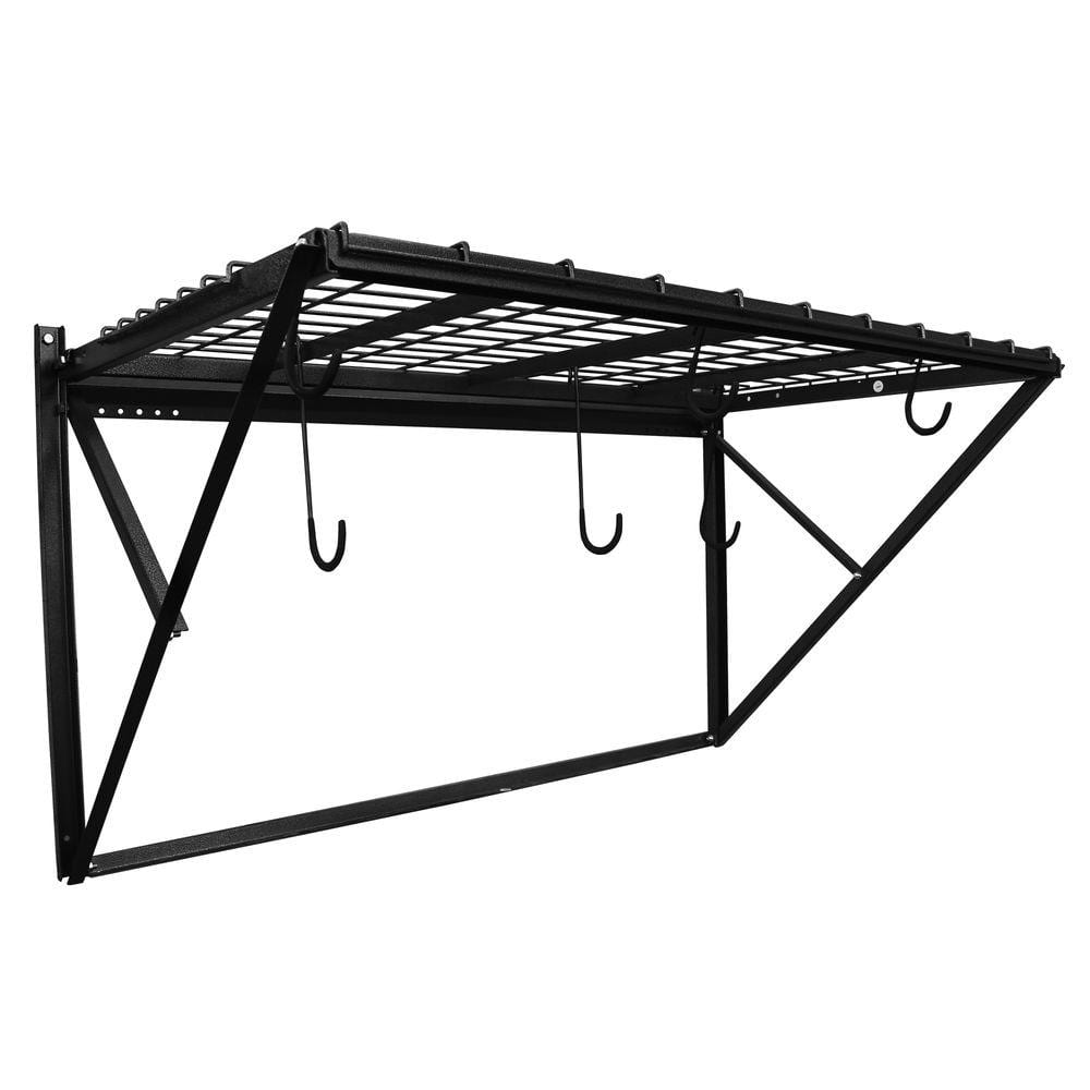 ProRack Black Metal 4 ft. Storage Rack - Walmart.com
