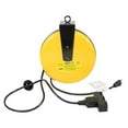 thumbnail image 1 of ProReel 5000A-30GF-CB Heavy-Duty Retractable Extension Cord Reel | 30' - 16/3 SJTW Retracting Cord | Tri-Tap Grounded Outlet with Power Light | 10amp Circuit Breaker, 1 of 7