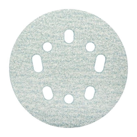 ProSand 5 in. Ceramic Alumina Hook & Loop 5 & 8 Hole UVH Sanding Disc, 100 Grit Medium - Pack of 50