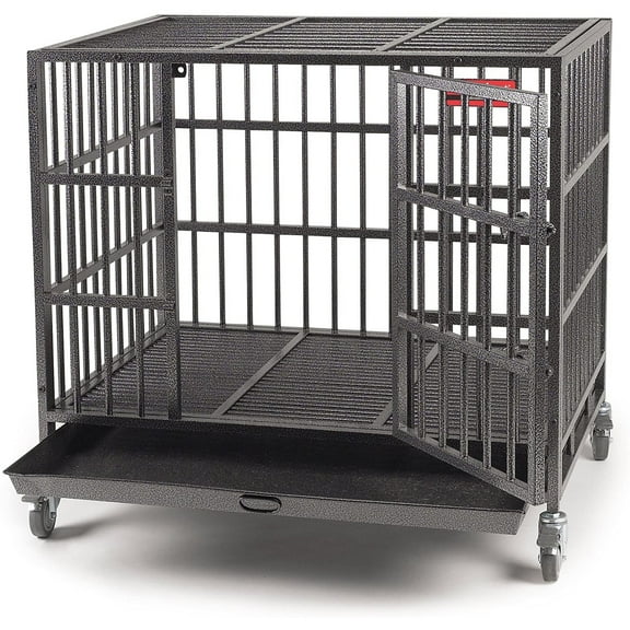 ProSelect PS Empire Cage 2-Door 38.5" Metal Indoor Pet Kennel & Crate for Dogs & Cats