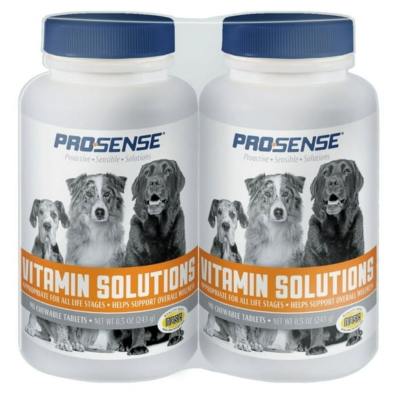 ProSense Vitamin Solutions Chewable Tablets for Dogs, 2-90 Count