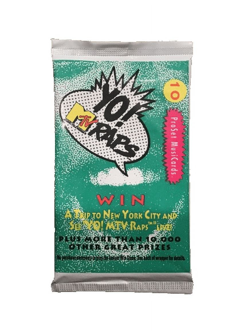 ProSet Yo! MTV RAPS MusiCards - 10 cards per pack - ProSet