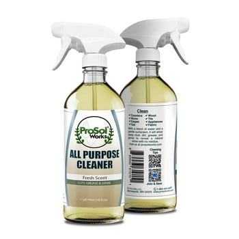 ProSol Works All Purpose Cleaner Spray, 16 oz – Pet-Friendly Multi-Purpose & Multi Surface Cleaner