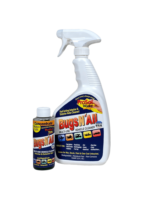 Bug and Tar Remover in Car Wash