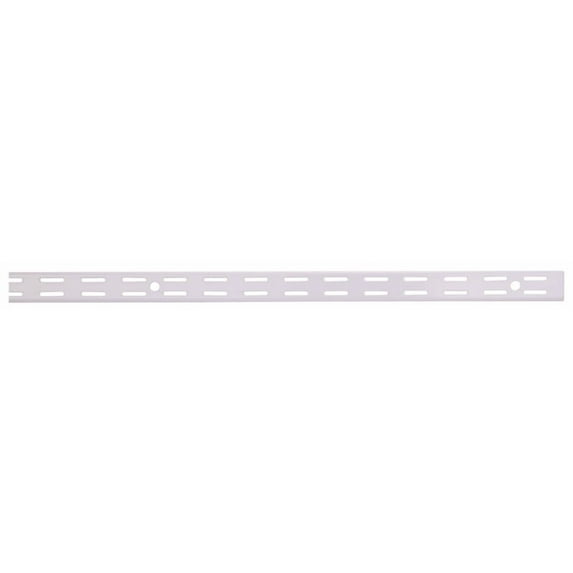 ProSource 25202PHL Shelf Standard, 2 mm Thick Material, 1 in W, 25-1/2 in H, Steel, White
