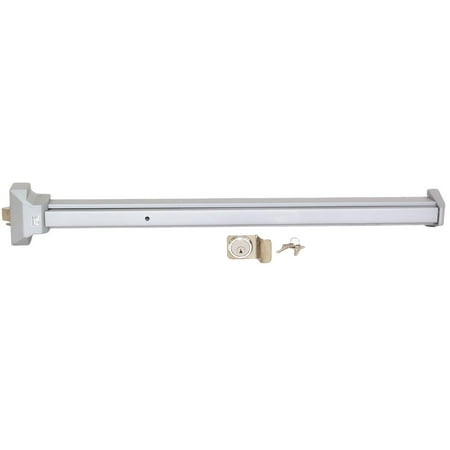 Prosource 8000-80NLS-AS Exit Panic Bar With Pull Trim, 1-3/4 in
