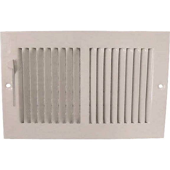 Register Baseboard 10x6in Wht
