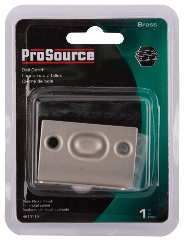 ProSource Ball Catch, Brass, Satin Nickel - Walmart.com