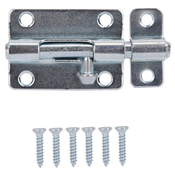 ProSource Barrel Bolt 3 In L Steel Zinc Plated
