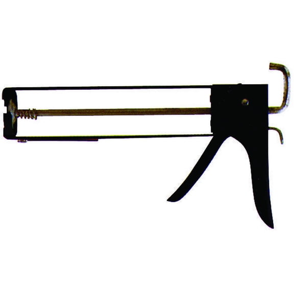 ProSource Heavy Duty Hexagon Rod Caulking Gun, 17:1, 1/10 Gal, Steel