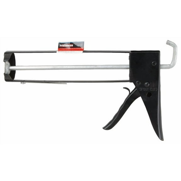 ProSource CT-907P Caulk Gun, 300 ml, 9 oz, 10 oz Cartridge, Trigger Handle