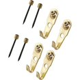 thumbnail image 1 of ProSource 5512785 Classic Picture Hanger, 20 lb, Brass, Brass Plated, 1 of 1