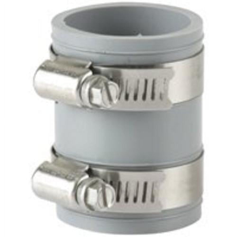 ProSource Coupling, 3/4 in x 3/4 in, PVC, Grey - Walmart.com
