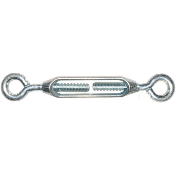ProSource Eye-With-Eye Turnbuckle, 7-23-32 In Closed, 10-1/2 In Take, Zinc Plated