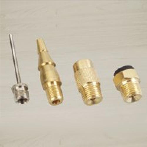 ProSource FDQ910 Air Inflation Kit, Brass/Steel