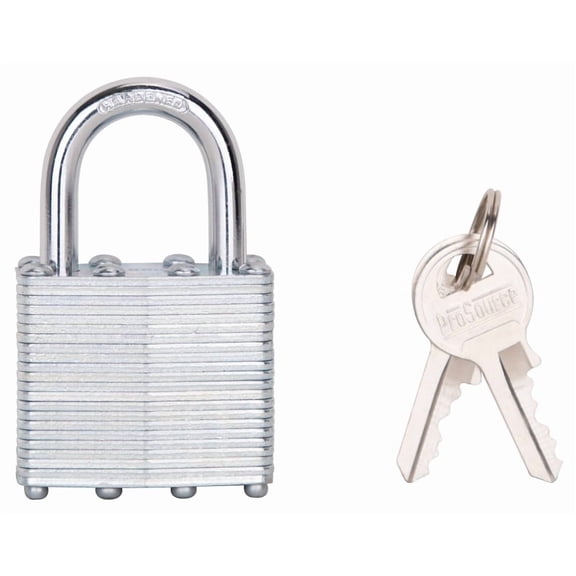 ProSource HD00012-3L Laminated Steel Padlock 1-1/2"