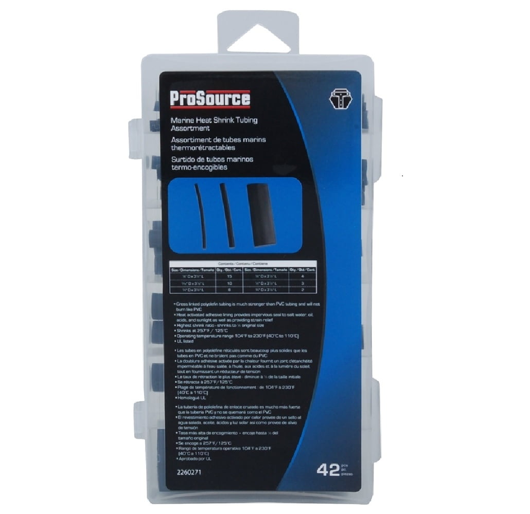 ProSource Heat Shrink Tubing Assortment - Walmart.com