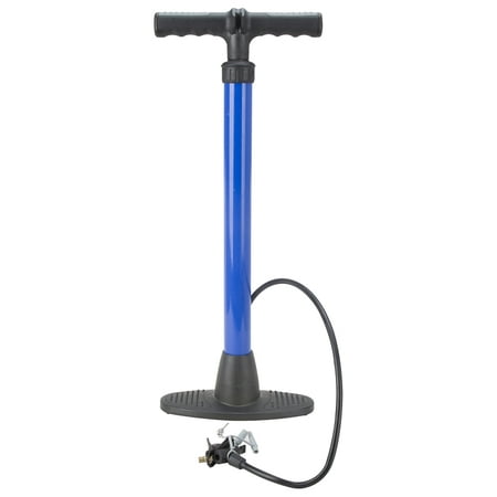 ProSource JL-HP013L Bicycle Hand Air Pump, Blue