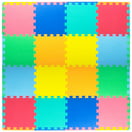 Tadpoles Hearts & Stars Foam Playmats For Kids, 16 Interlocking Foam Tiles, Total Coverage 50 X 50, For Ages 3 And Up