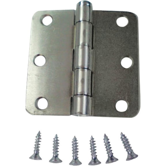 ProSource LR-110-PS Full Surface, Mortise Screen Door Hinge, Steel, Zinc Plated