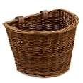 thumbnail image 1 of ProSource Nantucket Bike Basket, Brown, 1 of 6