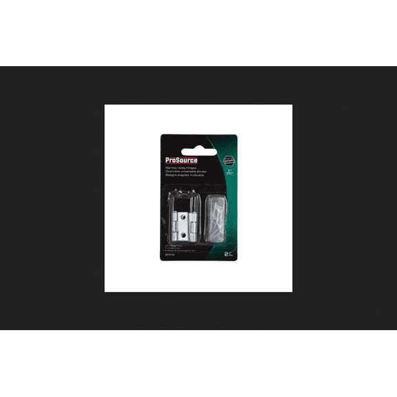 Hinge Utl Sq Cnr Zn Stl 1x1in
