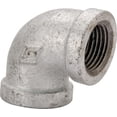 thumbnail image 1 of WORLDWIDE SOURCING PPG90R-40X32 Pipe Reducing Elbow, 90 deg, 1-1/2 x 1-1/4 in, Threaded, Malleable I, 1 of 1