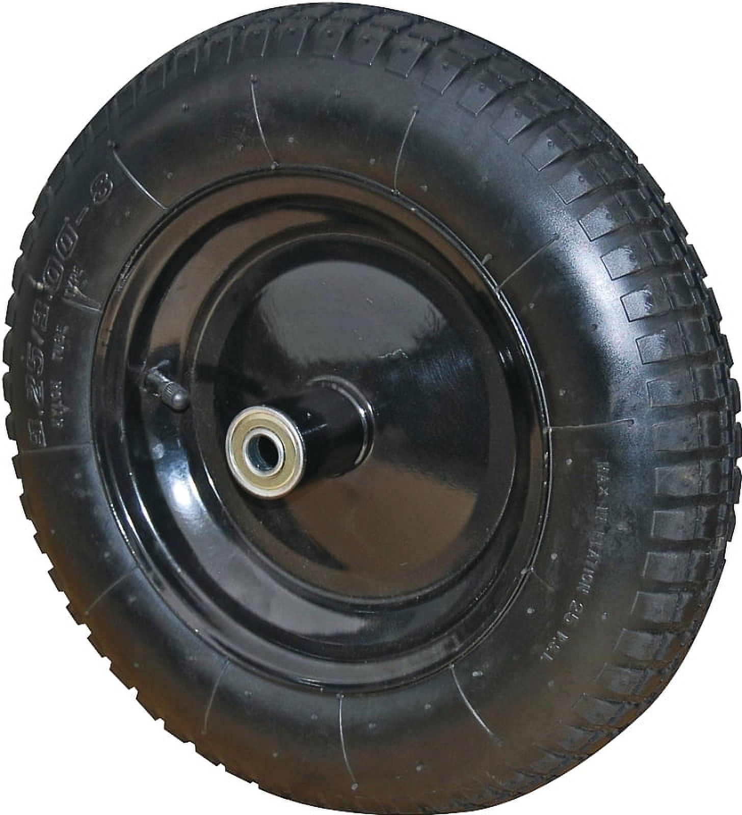 ProSource PR1601 Wheelbarrow Wheel with Tube, 280 lb Max Load, 16 in Dia Tire - image 1 of 2