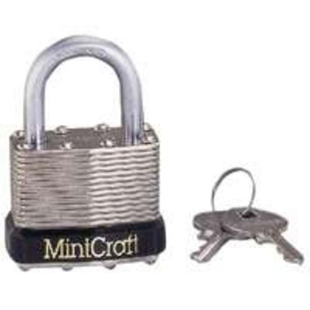 ProSource Padlock, Keyed Alike Key, Standard Shackle, 1/4 (6.3) in (mm