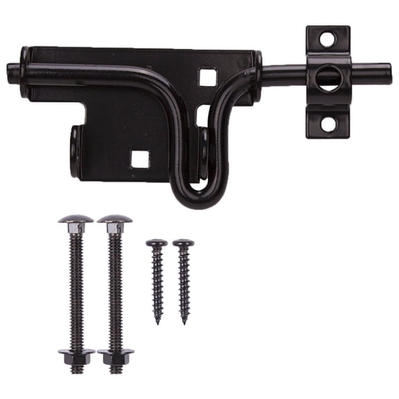 ProSource Padlockable Slide Bolt Gate Latch Steel Powder Coated