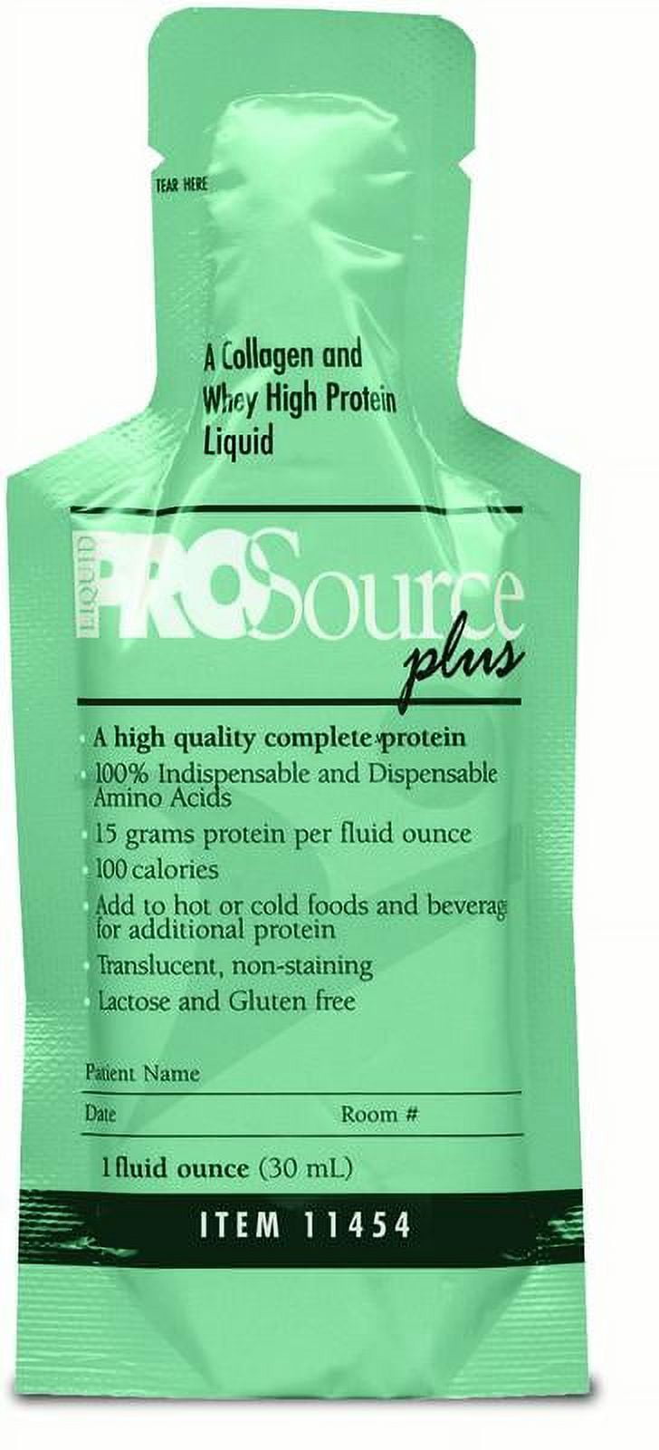 ProSource Plus Protein Supplement Unflavored 1 oz. Bottle Concentrate, 11454 - Case of 100