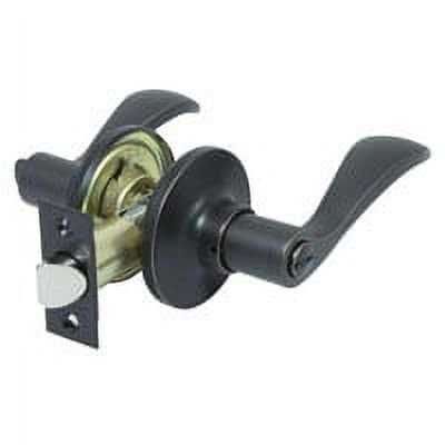 ProSource Privacy Naples Leverset Left Hand/Right Hand Grip Aged Bronze