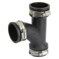 thumbnail image 1 of ProSource QT-150 Flexible Pipe Tee, PVC, Black, 1 of 1