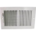 thumbnail image 1 of ProSource SW02-10X6 Sidewall Register, Steel, White, 1 of 2