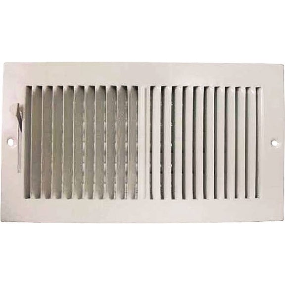 ProSource SW02-12X6 Sidewall Register, Steel, White