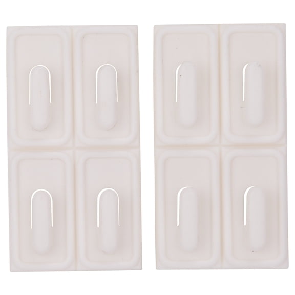ProSource Self-Adhesive Mini Hook Plastic White