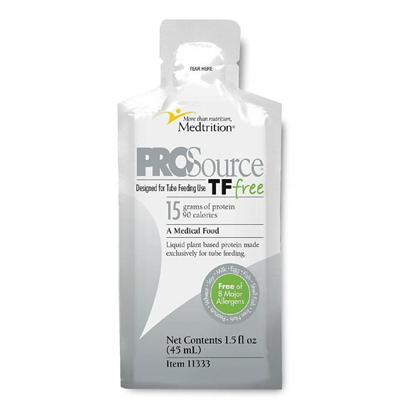 ProSource TF Free Tube Feeding Formula Unflavored 1.5 oz Pouch 100 Ct