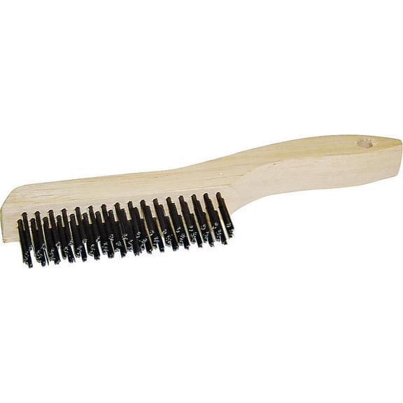 Wire Brush/Shoe Wd Hdl 4x16in