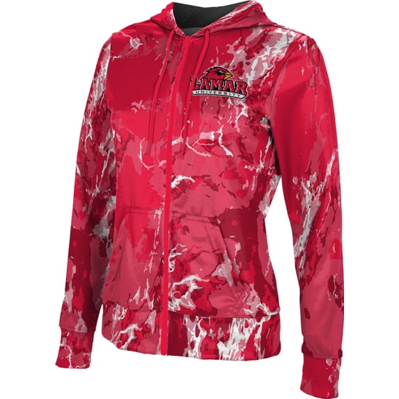 ProSphere Girls' Lamar University Marble Fullzip Hoodie