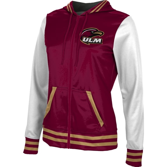 ProSphere Women's University of Louisiana at Monroe Letterman Fullzip Hoodie