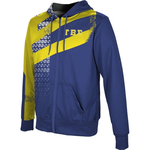 ProSphere Men's Tau Beta Sigma Structure Fullzip Hoodie