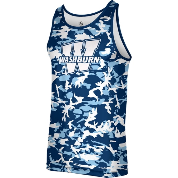ProSphere Men's Washburn University Camo Performance Tank (Apparel)