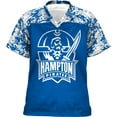 thumbnail image 1 of ProSphere Women's Hampton University Digital Football Fan Jersey, 1 of 6