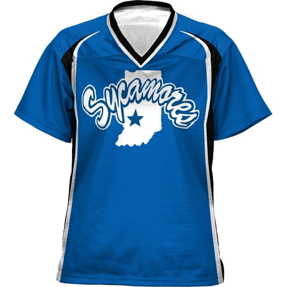 ProSphere Women's Indiana State University Wild Horse Football Fan Jersey