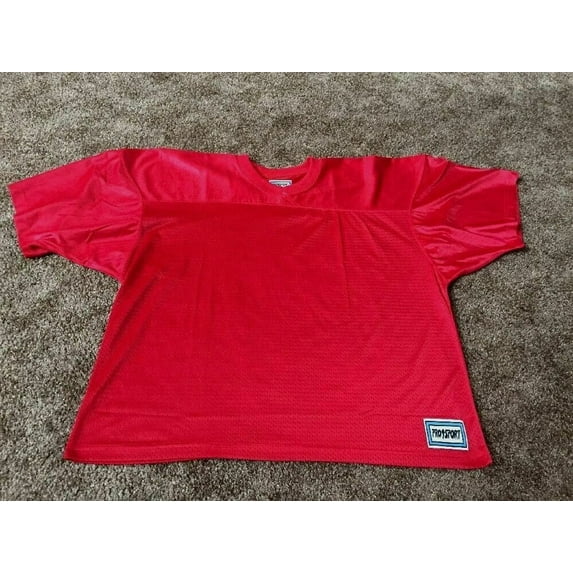 ProSport Dazzle Adult Football Jersey Scarlet Size S/M