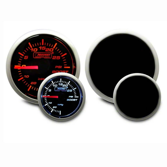ProSport Gauges Performance Series 52mm Electric Boosting Car Fuel Gauge & Mount