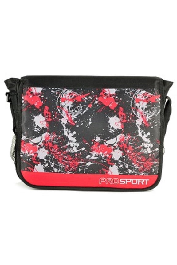 ProSport Messenger Backpack Bag Red